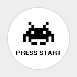 Press start Magnet